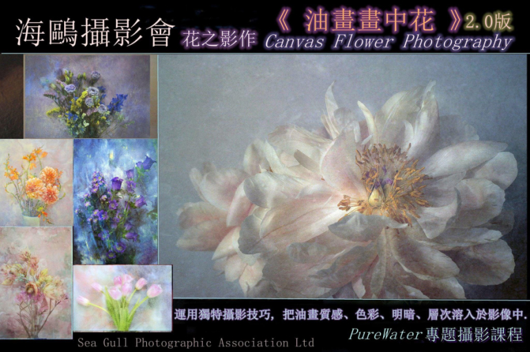 花之影作《油畫花 2》(花藝專題攝影課程2026)